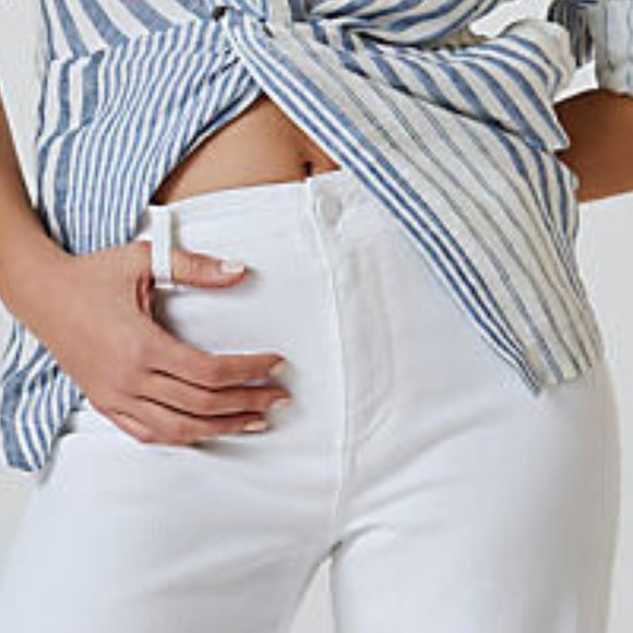 Brand New Paige Nellie Mid-Rise Cropped Culottes - Picture 5 of 10